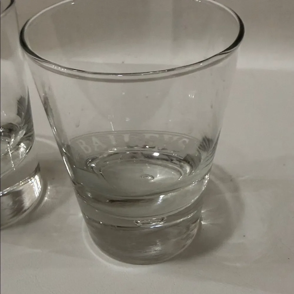 Baileys Liquor Rocks Drinking Dining Home Bar Cocktail Drinking Glasses Set 2